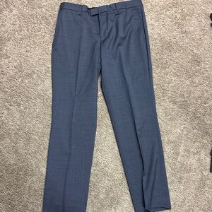 Banana Republic Navy Slim Fit Trousers